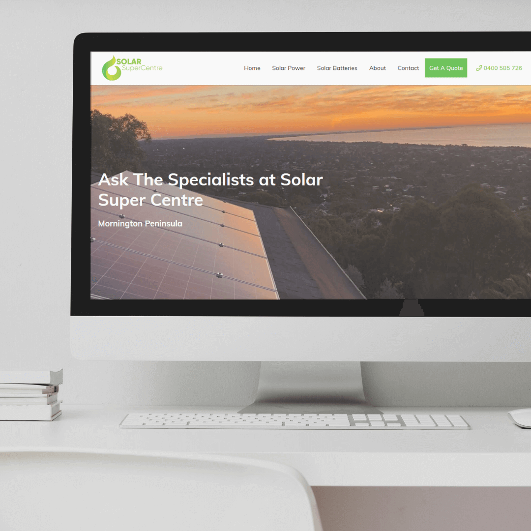 Solar Website Design